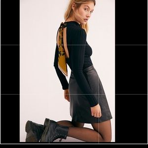 Never been worn free people scarf blouse